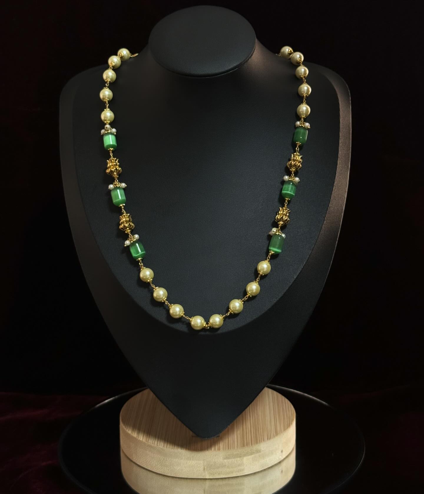 Verdant Pearl Heritage Necklace
