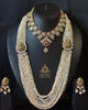 Moissanite Long and necklace Set
