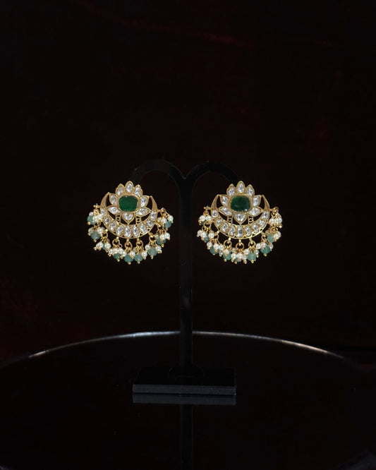 Emerald Crown Chandbali