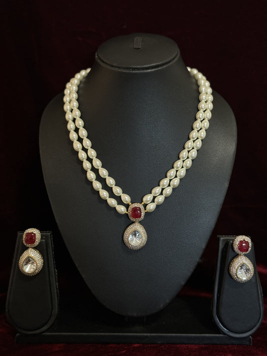 Antique Temple Necklace Set